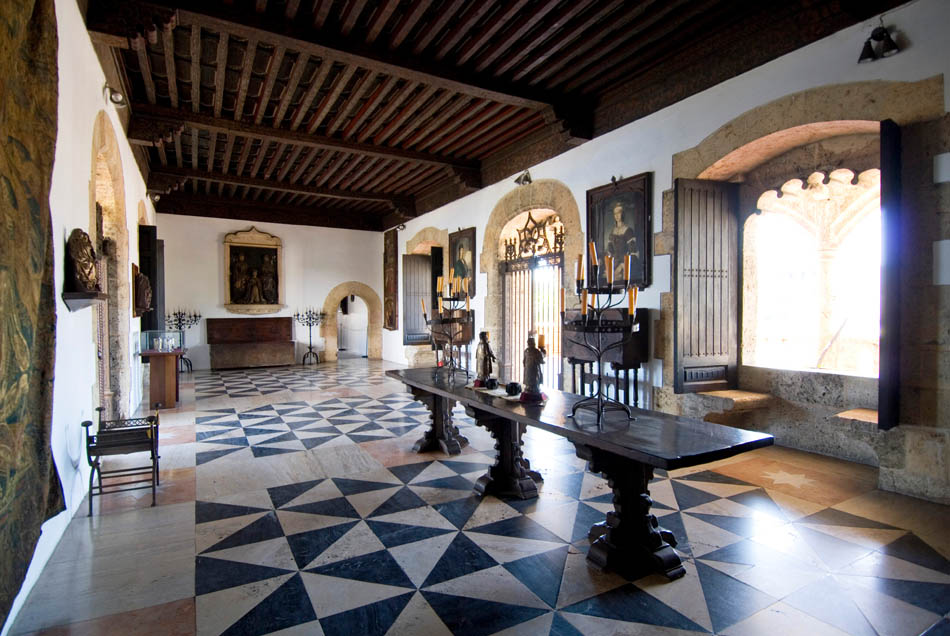 Inside the Alcazar de Colon (Columbus's son's house), Santo Domingo.